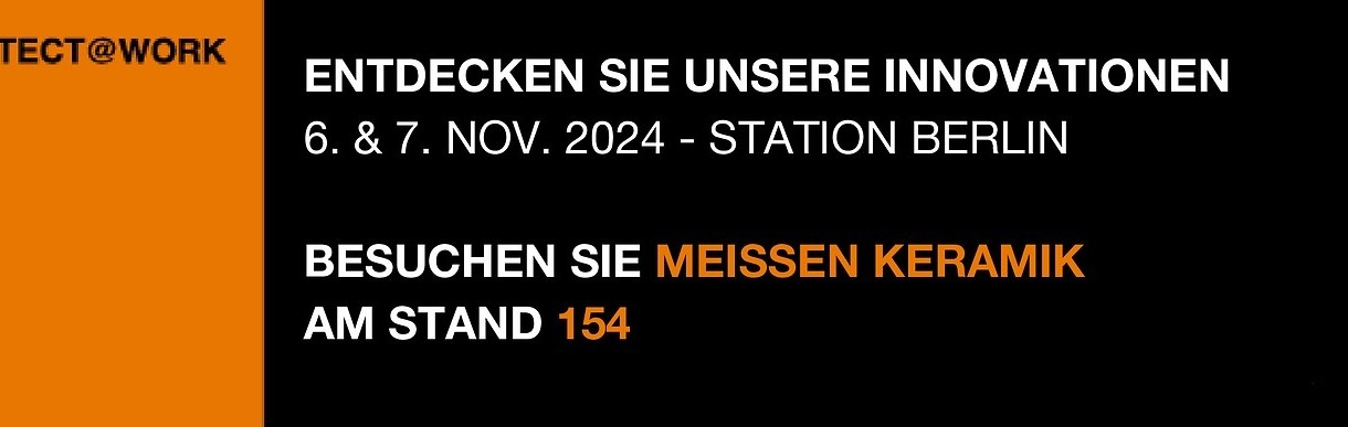 Meissen Keramik präsentiert das Project Concept auf der Architect@Work in Berlin!